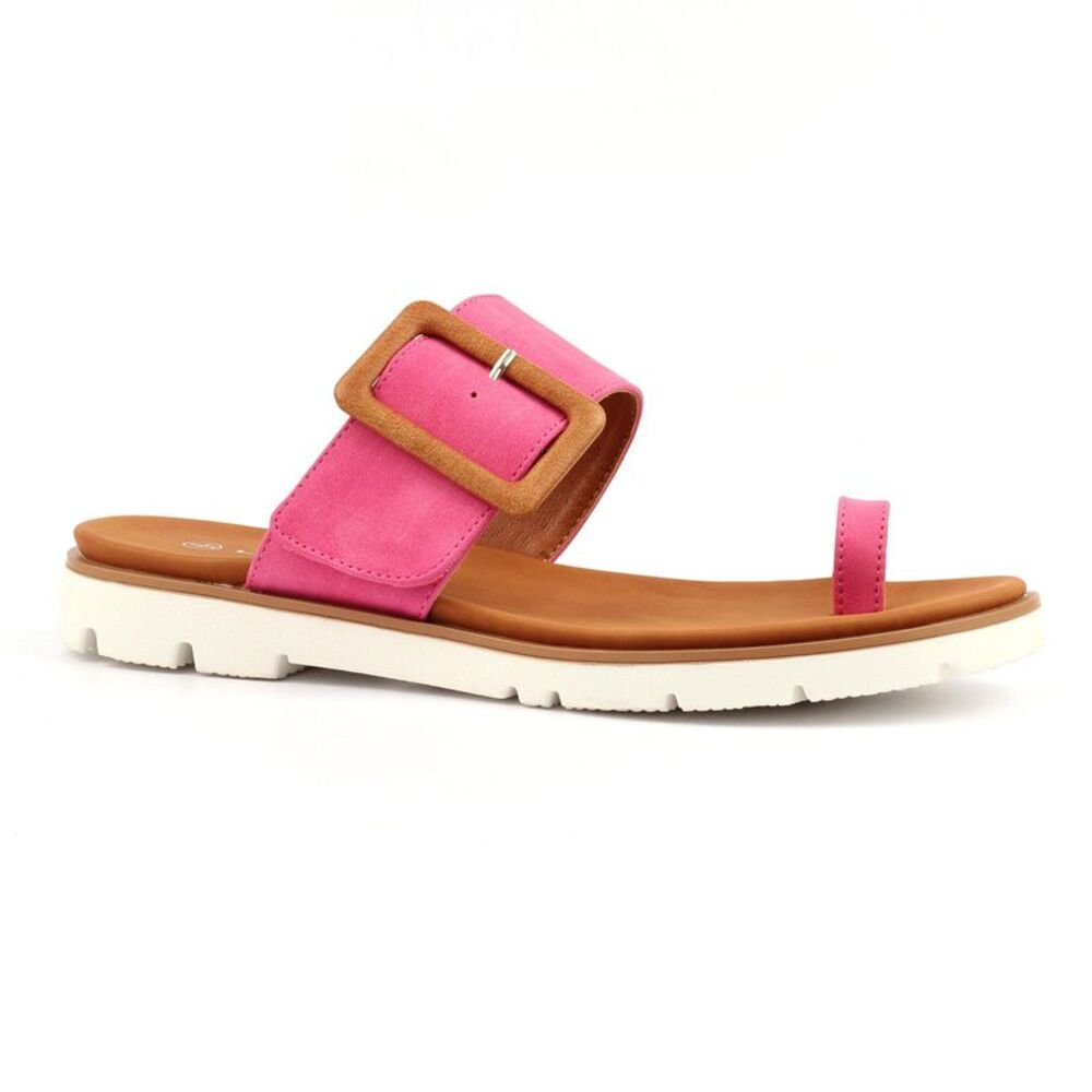 Lunar Womens/Ladies Emily Sandals / Fuchsia